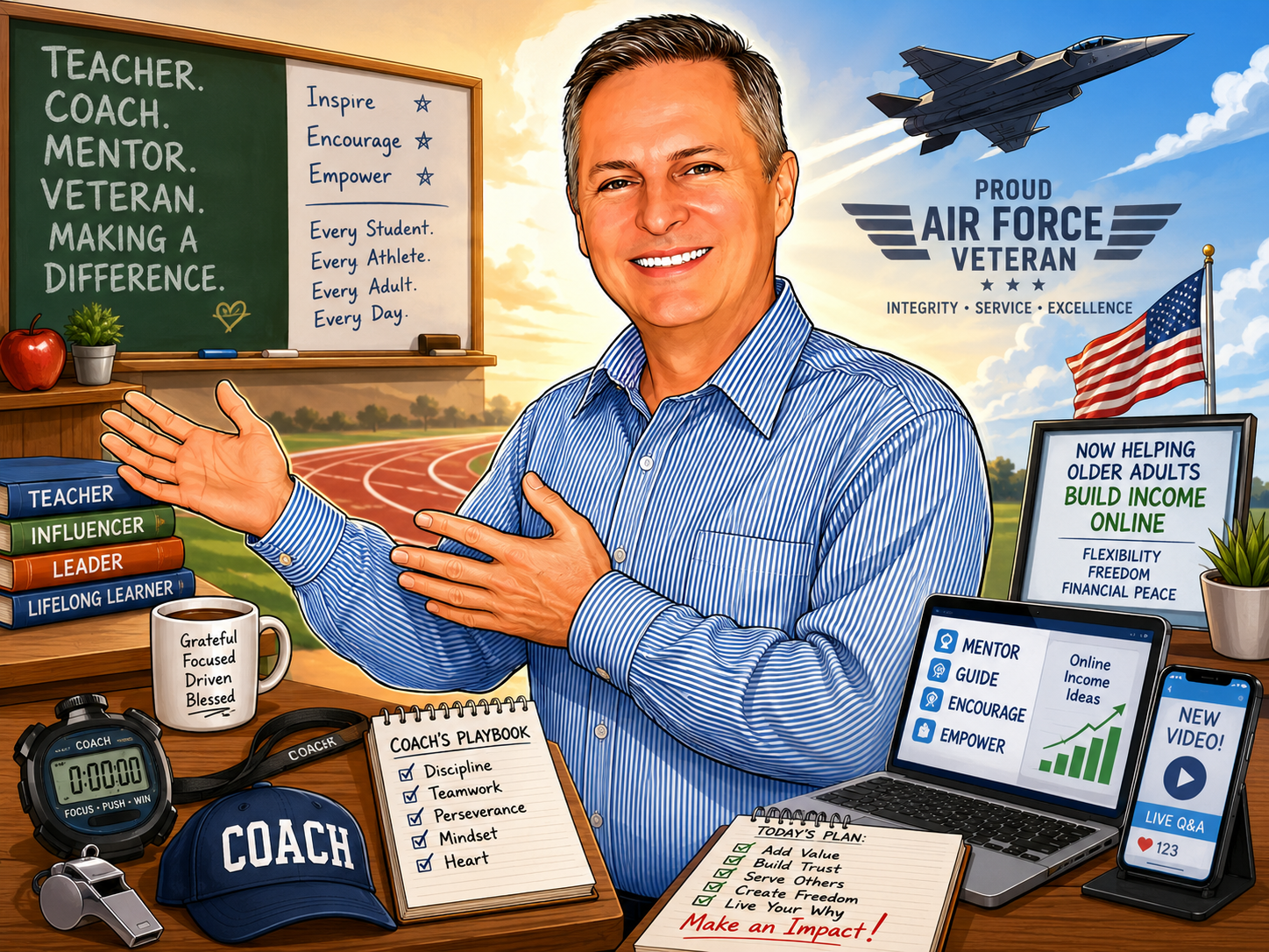 Retirement online income system